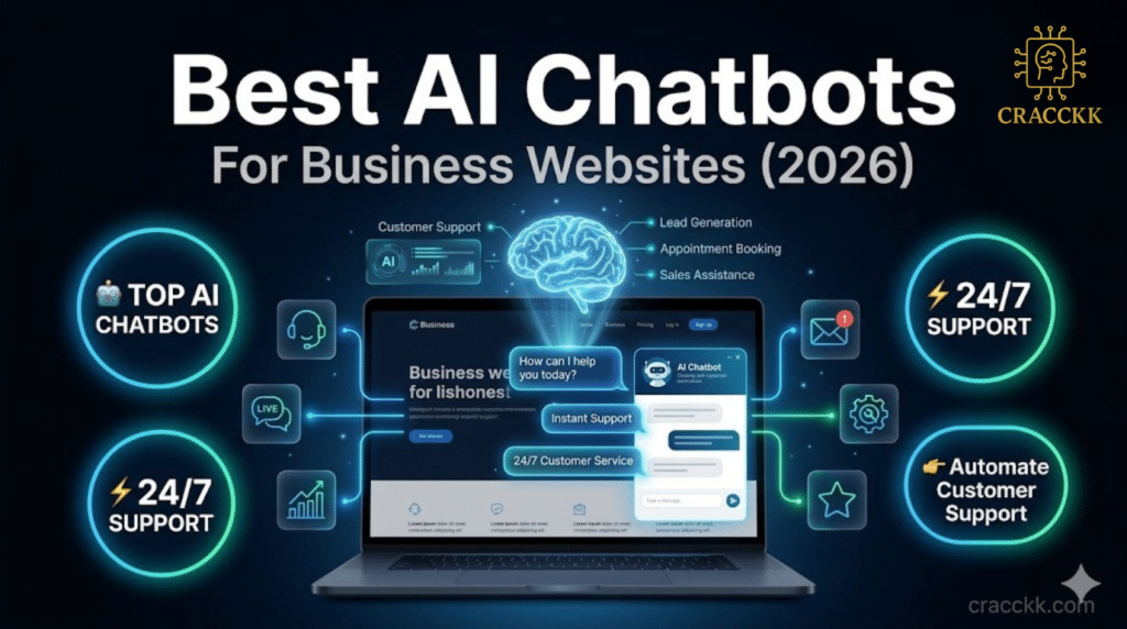 best AI chatbots for business websites 2026