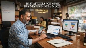 best AI tools for MSME businesses in India