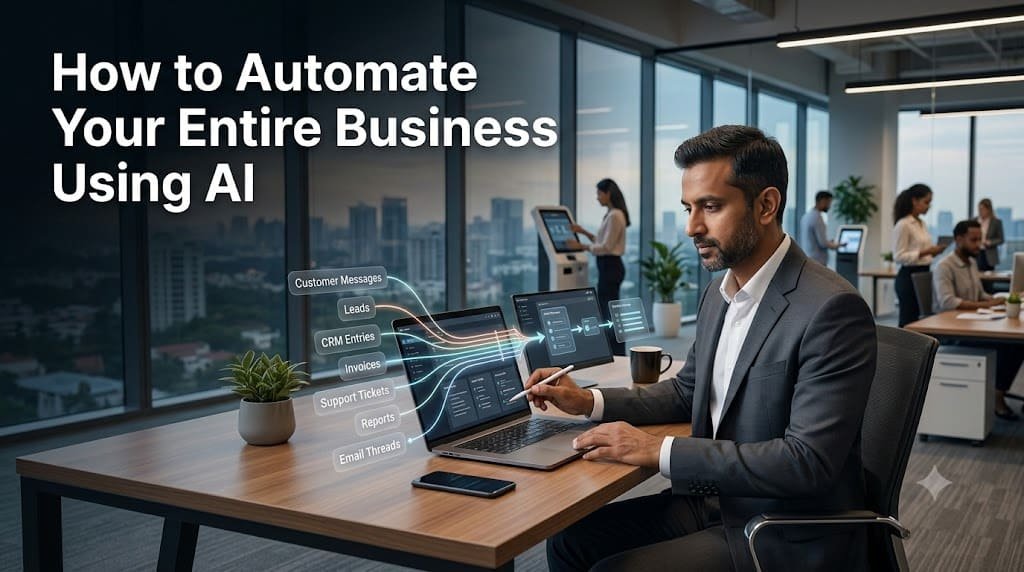 How to Automate Your Entire Business Using AI