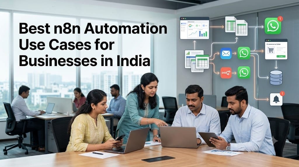 Best n8n Automation Use Cases for Businesses in India